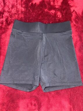 NWOT Zara Black Bike Shorts Size Medium